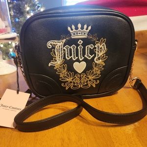 Juicy Couture Heritage Collection Black Crossbody Bag
